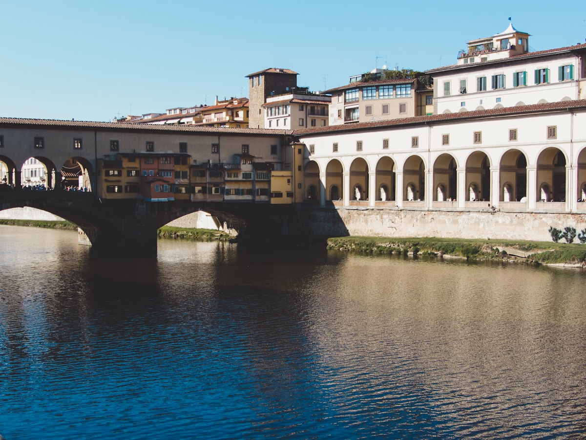 Ponte Vecchio over the Arno river, Florence, Italy